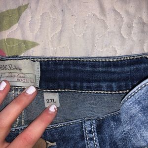 women’s BKE bootcut jeans
